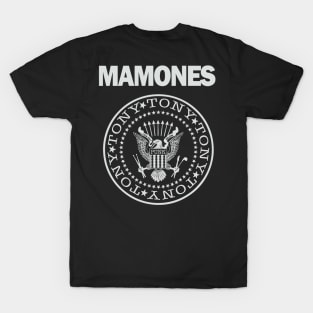 Tony Mamone (Mamones) Punk Band DOUBLE SIDED T-Shirt